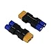 OliYin 3pcs Male EC3 Losi to Female XT-60 Connector Adapter XT60 LiPO Battery(Pack of 3)