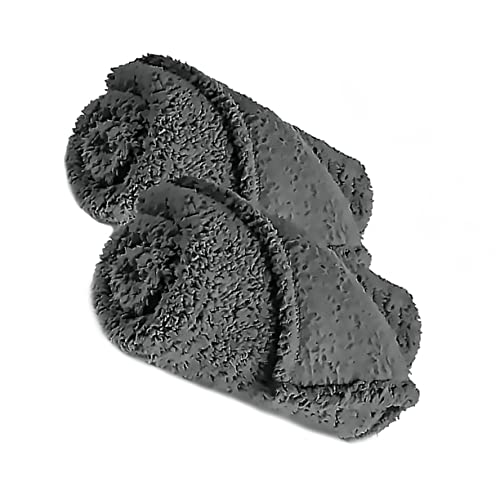 COLLBATH 2pcs Pet Blanket Soft Warm Dog Cat Pet Quilt for Indoor Outdoor Protect Bed Sofa Fleece Material