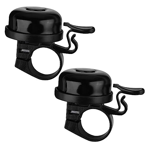 Balacoo 2Pcs Mountain Bike Bell Durable Bike Bells with Crisp Sound for Safety for Cycling Accessories and Early Warning The Road
