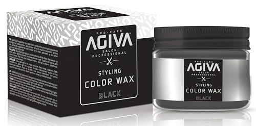 Agiva Hair Styling Color Wax Black