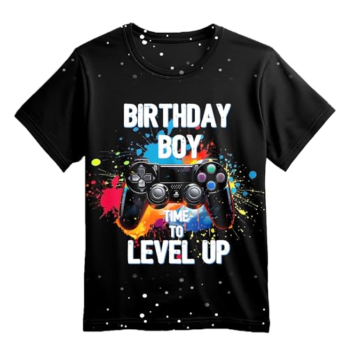 3D Graphic T-Shirt for Boys Girls, Casual Summer Short Sleeve Tops Tee Shirt T Shirt for Teen Youth 6-16 Years