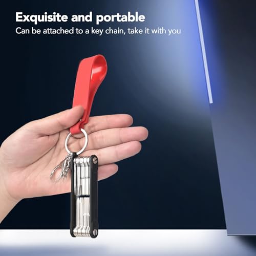 Clé hexagonale 10 en 1 pliable portable tournevis matériel - 6