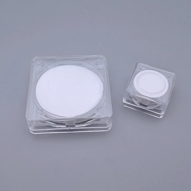 25 Pieces Laboratory Glass Fiber Membrane Filters 13mm to 200mm, Type 49 Microporous Dust Removal Filters(40mm)