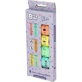 Grafoplas   Mini surligneurs pastel Bits&Bobs Cute Animals, pointe biseautée 1 5 mm, 6 couleurs pastel   Lavande, bleu, rose, vert, orange, jaune   Parfait matériel scolaire et papeterie à offrir