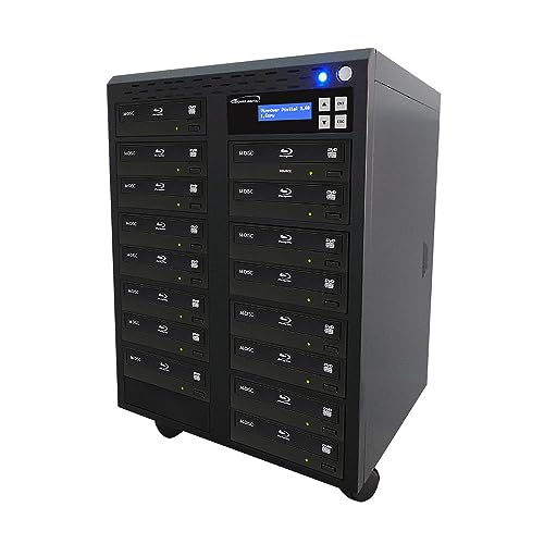 Vinpower Digital Standard 15 Target Blu-ray DVD CD Burner Duplicator Copier Tower