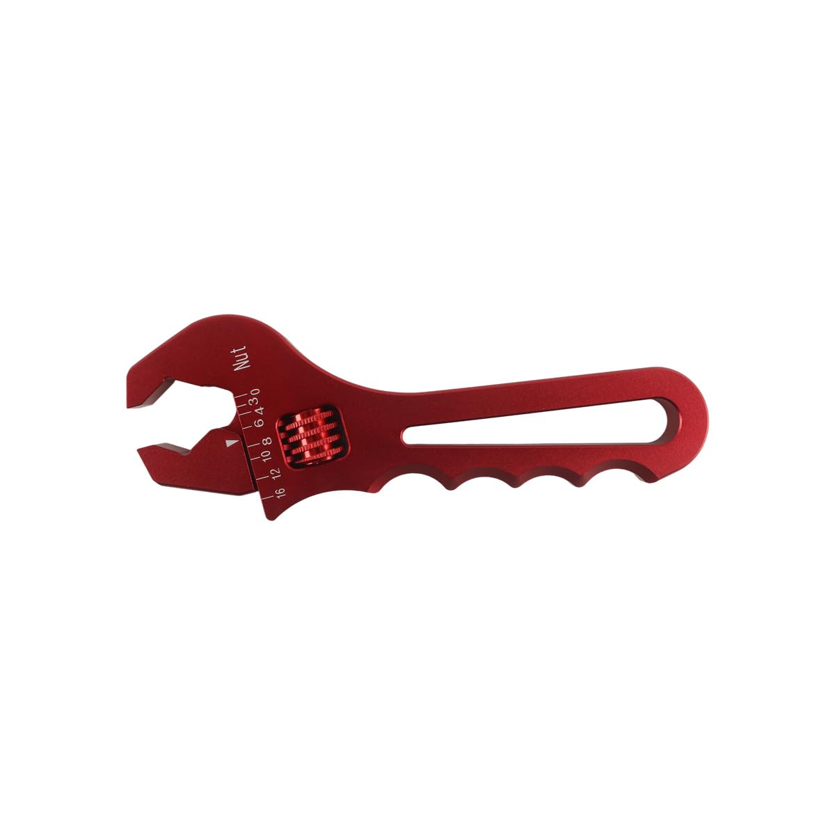 Ausi Fitting Wrench Schlauchschlüssel Aluminium Leichtgewicht Schraubenschlüssel Werkzeuge AN3 AN4 AN6 AN8 AN10 AN12 AN14 AN16 (Rot)
