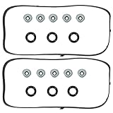 Wollvon Valve Cover Gasket Set VS50607R 0361708 Compatible with Acura MDX RL TL 3.5L Compatible with