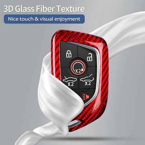 Coque de clé pour Corvette C8 étui rouge idéal pour sorties circuit et rasso - 6