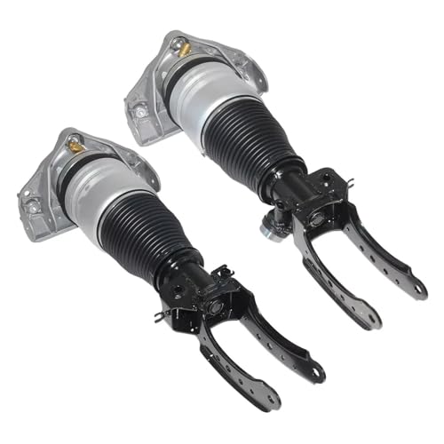 Car Shock Absorbers 1Pair Front Air Suspension Shock Struts For Cayenne 2003-2010 Air Suspension And Electronic Shock Control 95535840300 95535840400 Strut Shock Absorbers