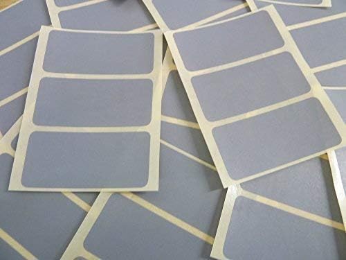 65x30mm Rectangular Colour Code Stickers - Packs of 45 Coloured Rectangle Sticky Labels - 30 Colours Available (Light Brown Kraft)