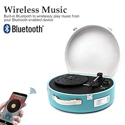 Tourne-Disque Bluetooth USB avec Haut-parleurs stéréo, Tourne-Disque à 3 Vitesses avec Lecture et Codage USB pour Chaque Famille - Les Beatles, Paul McCartney, John Lennon, RIngo Starr, George Harrison Tourne-Disque Bluetooth USB avec Haut-parleurs stéréo, Tourne-Disque à 3 Vitesses avec Lecture et Codage USB pour Chaque Famille – Image 3