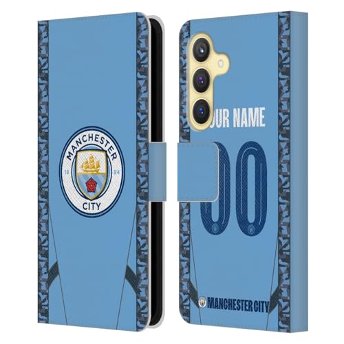 Coque Samsung S24 5G Manchester City étui cuir personnalisable Man City FC