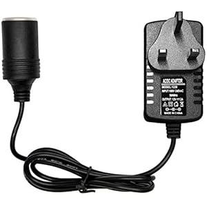 TFUFR Car Voltage Converter 240V 2A AC Mains to 12V DC Socket Power Inverters Power Adapter UK Plug Household Cigarette…