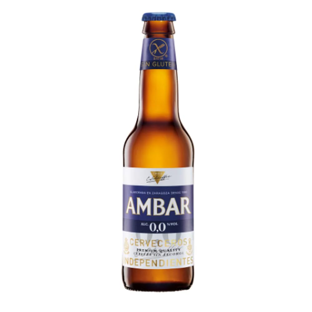 Alkoholfreie Biere (0,0% Vol.), glutenfrei Flasche 33 cl. BIS007. 4er-Pack.