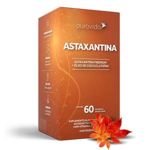 Astaxantina - 60 Cápsulas - Puravida