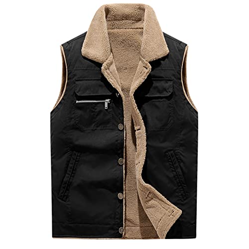 Veste sans manches homme pour vos sorties d'automne et d'hiver en taille XXXXL