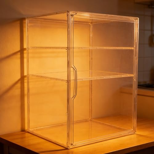 Solution anti-poussière pour biberons : boîte de rangement à 3 niveaux - 6