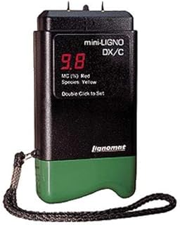 Lignomat D-1-LIG, Mini-Ligno DX/C Moisture Meter with Pins & Connector, 1 pc
