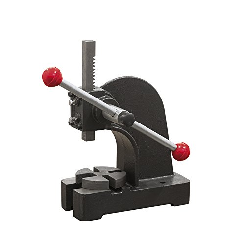 PRESSA MANUALE A CREMAGLIERA FORZA 5000 N CON TAVOLA GIREVOLE ESTRAIBILE P022/05