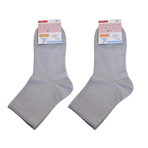 しめつけない 楽々ソックス 紳士 ショート丈 2足組