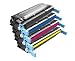 Produktbild 4er Set Eurotone Toner Cartridge XXL kompatibler für HP Color Laserjet 5500 N D DN + 5550 N DN DTN HDN  kompatibel ersetzt HP C9730A C9731A C9732A C9733A  Black Cyan Magenta Yellow