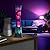 JAMBO 15.5" Liquid Motion Lamp,Motion Light, Mood Light, Beautiful Home Decor, Living Room Lamp, Office, Bedroom Motion Light, Nightlight for Kids & Adults, Relaxing Night Light (Aurora Decal)