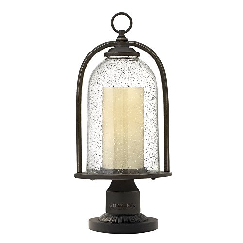 Borne-Potelet Quincy luminaire extérieur bronze foncé hkquincy3m
