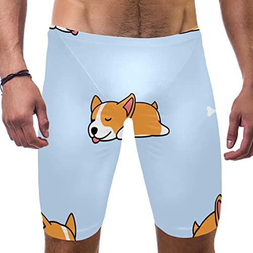 Swim jammers bañador de carreras y entrenamiento largo para hombre