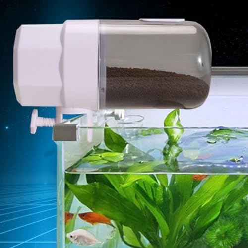 Automatic Fish Feeder - Intelligent Adjustable Fish Food Dispenser | Battery Powered Multifunctional Feeding Supplies, User-Friendly Fish Feeder for Aquarium - Image 4