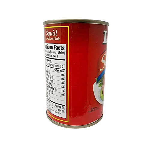 Ligo Squid in Natural Ink 15 oz