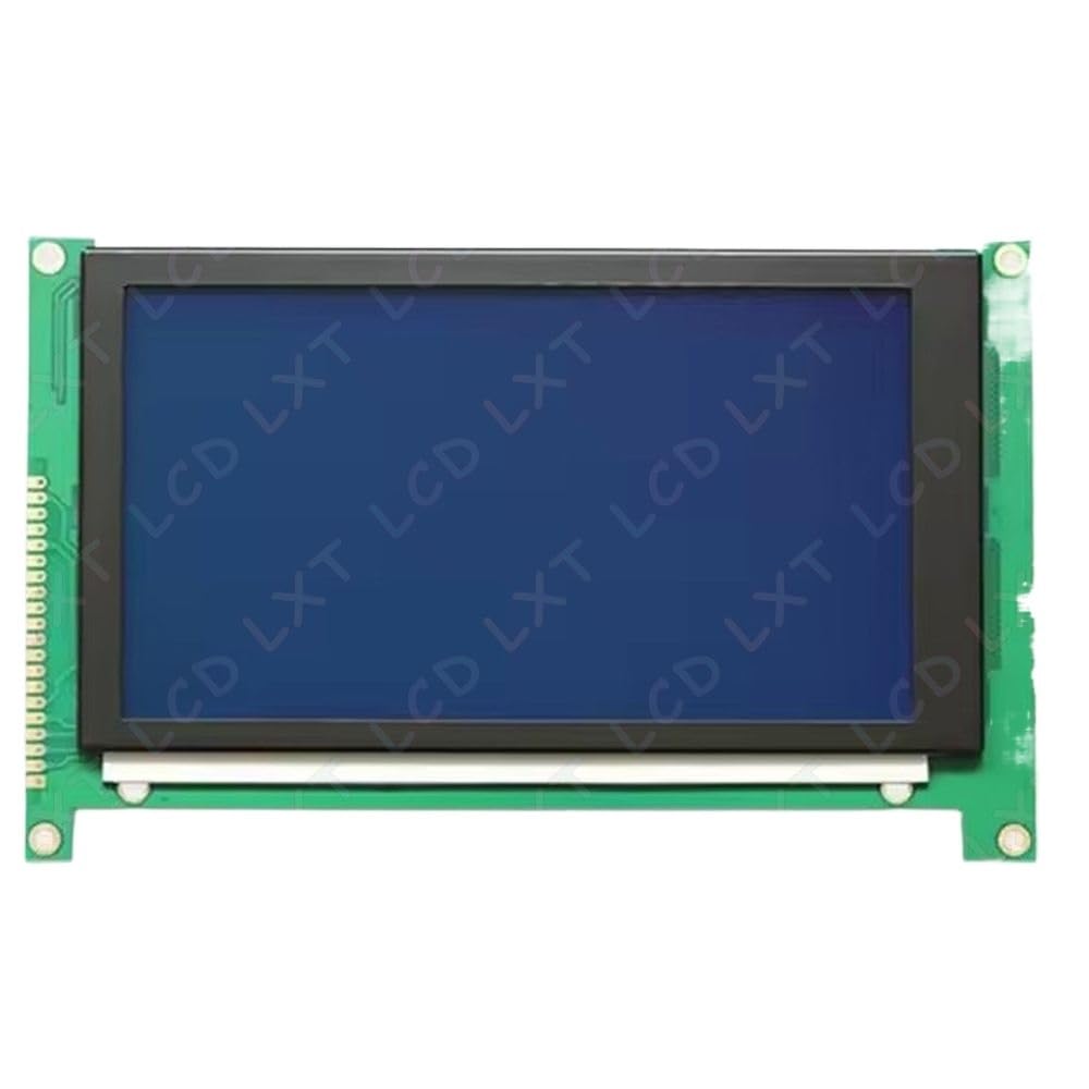 LCD Screen Display LMG7420PLFC-X for 5,1 Zoll LMG7420PLFC X LCD Display 240 * 128 Blau Schwarz LED(Black Compatible)