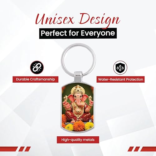 Image of Premium Printed Metal Keychain for Men & Women | High-Definition Artwork Print | Durable Key Ring for Car, Bike, Home & Office Keys | Stylish Decorative Key Holder Gift