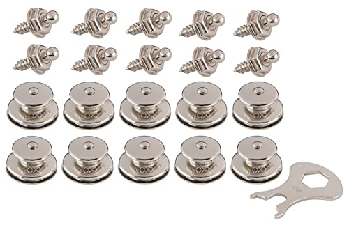 LOXX kit anti arrachement boutons pressions vis à tôle 4,2 x 10 et clé utile