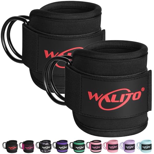 WALITO Ankle Straps for Cable Machines Women - Glute Ankle