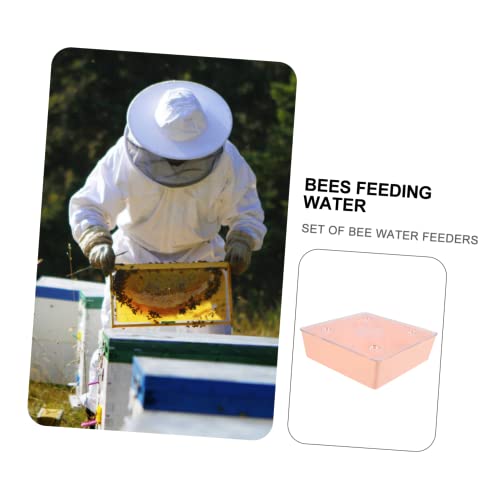 generic 1 Conjunto De Ferramentas Mel Colmeia Acessório Alimentador Xarope Transparente Apicultor Su