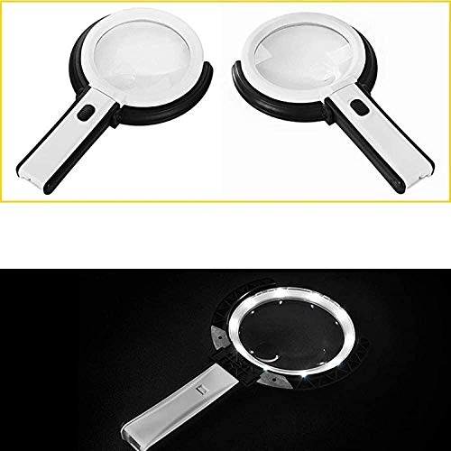 Loupe de bureau pliable avec LED pour lecture et réparation Wisdom - 3