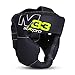 Starpro M33 Casque de Boxe en Cuir Synthétique Mat pour la Protection de la Tête Pendant l'Entraînement en Boxe, Muay Thaï, Kickboxing, Fighting & Training - Hommes & Femmes - Noir et Vert