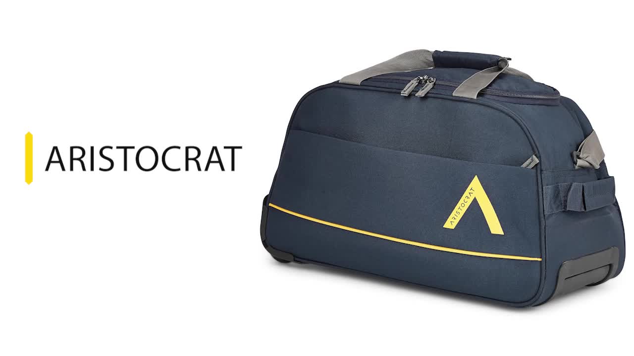 Buy Aristocrat Cadet Polyester 52 cms Blue Travel Duffle (Cadet)