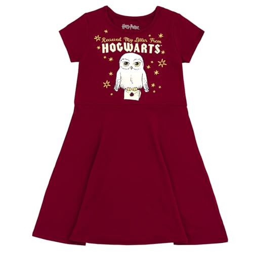 Harry Potter Girls 2 Pack Skater Dresses Toddler to Big Kid Sizes (4T - 14-16)3