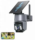 YULIOKPP Solar Security Camera, Outdoor Security Camera Wire...