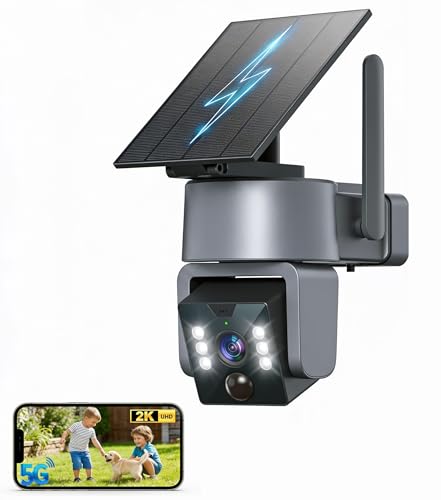 5G/2.4G Solar PTZ Security Camera