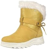 Revestimiento: Sintético Geox D HOSMOS B ABX C, Botas de Nieve Mujer, Beige (Biscuit/dk Gold C5b2e), 40