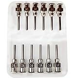 Dispensing Needle,Metal Dispensing Needle NW 1776 12-Pack 1/2 Inch Long (Full Model) (14G)