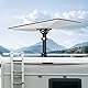 Starlink Gen 3 Halterung für Treppen RV/Dachgepäckträger mit 160° verstellbarem Rohradapter, Starlink Halterung zur Montage an Stangen / Dach / RV / Relative