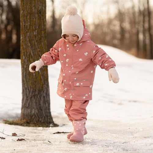 Image of JAN & JUL Waterproof Fleece Lined Rain Jacket, Raincoat for Toddlers and Kids
