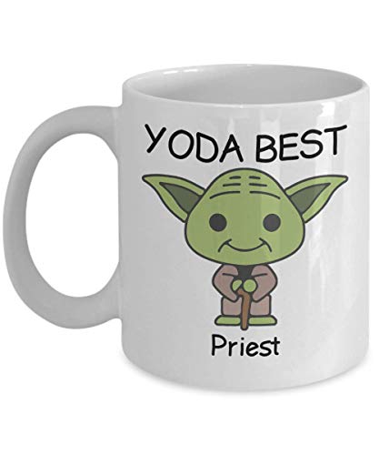 Yoda Best Priest Profession mug - Novelty Gift Mugs for ...