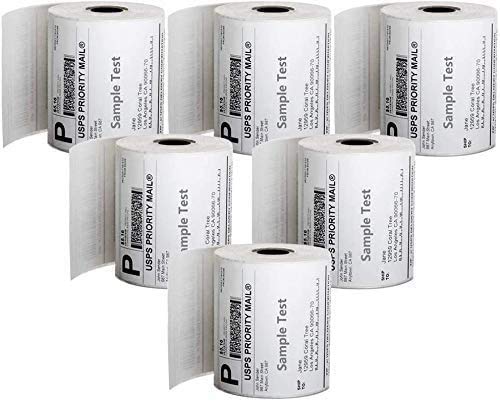 Besteasy 4X6 Direct Thermal Shipping Labels, Total 40 Rolls With 250 Thermal Labels/Roll Shipping Mailing Postage Labels Compatible With Zebra 2844 Zp-450 Zp-500 Zp-505 #TOP4