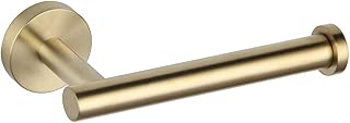 Bathroom Toilet Paper Holder SUS 304 Stainless Steel Tissue Paper Roll Holder Wall Mount, Brushed PVD Zirconium Gold - coolthings.us
