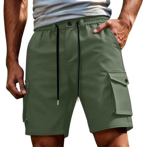 Short cargo homme large respirant et pantalon court de combat stretch