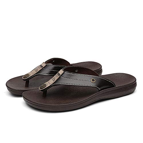 Bitiger Sandals Flip Flops Flip Flops for Men - Fashion Mens Beach Sandals Ourdoor & Functional Shower Shoes Indoor…